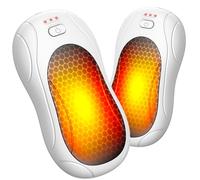 Fashioz 2 en 1 Magnétiques Chauffe Mains Rechargeables, 3000 mAh Chaufferette Électriques, Portables USB-C, Réutilisables, 3 Niveaux de Chaleur,Chauffage Double-Face, Cadeau High-Tech Mini