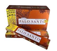 Fashnkart Palo Santo Deepika Bâtons d'encens pour Pendaison de crémaillère Pooja Temple Méditation et Yoga roulés à la Main Masala Aggarbatti Lot de 12