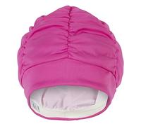 Fashy Bonnet De Bain En Tissu Rose Avec Doublure En Film Et Étanchéité
