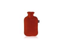 Fashy 6530 bouillotte avec housse polaire rouge cerise 2 l