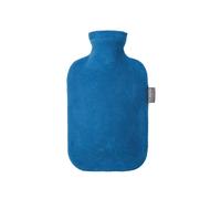 Fashy 6715_54 Bouillotte Avec Housse En Fleece, Bleu - 2 Litres