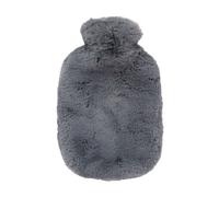 Fashy 67381 29 Bouillotte Avec Haute Qualité Flauschbezug 2,0L,Extra Doux ,Grau