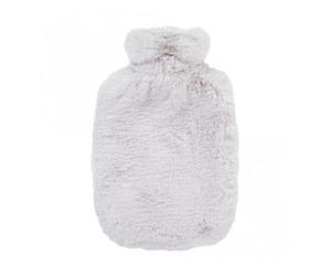 Fashy Almohadilla Térmica de Agua de Peluche Gris Claro 1ud