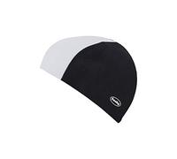 Fashy Stoffhaube Bonnet de Bain Homme, Noir/Blanc, Taille Unique