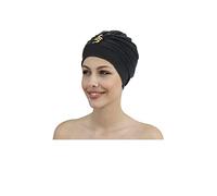Fashy Bonnet de Bain Exclusif avec Accessoire Serpent, Noir, 3483 20