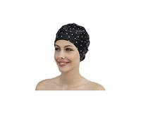 Fashy Bonnet de Bain Exclusif pour Femme, Noir, Taille Unique EU