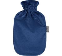 Fashy bouillotte 2,0 L avec housse en peluche marine