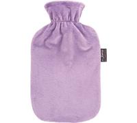 Fashy bouillotte 2,0 L avec housse molletonnée lilas
