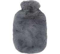 Fashy bouillotte 2 L avec housse moelleuse de qualité supérieure grise