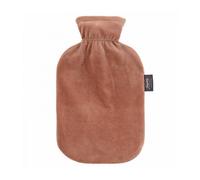 Fashy Bouillotte à Eau Housse Velours Douce Braun 2L