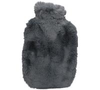 Fashy Bouillotte en fausse fourrure Gris 2 l