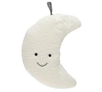 Fashy Bouillotte motif lune 0,3 l avec housse douillette, broderie lumineuse, beige