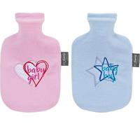 Fashy bouillotte polaire 0,8 l bleu clair 6505 53 1 pc