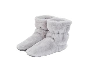 Fashy Chauffe-pieds doux et douillets avec coussinet chauffant, taille unique, femme