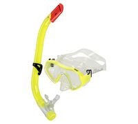 Fashy Kids 'Basic Ensemble de Masque de plongée avec Tuba, Jaune, Petite