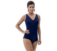 Fashy Maillot de bain Femme 1 pice, 2200_54 Bleu marine FR : 54 (Taille Fabricant : 52)