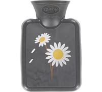 Fashy Mini bouillotte 0,3 l, gris avec imprimé floral