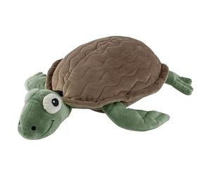 Fashy Tortue « Schildegard », doudou avec bouillotte de 0,8 l. Grâce aux poignées sur le dessous, les petites mains des enfants sont directement réchauffées.
