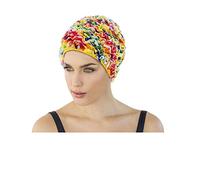 Fashy Volants de Femme Bonnet de Bain, Multicolore, Taille Unique