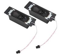 fasient 2 Haut-parleurs TV, Son stéréo Complet, Basses puissantes, 8 ohms 10 amplificateur de Son de Haut-Parleur pour Haut-Parleur TV Box de Remplacement avec Fil Rouge