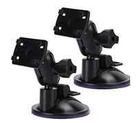 fasient Support GPS de Voiture, 360 degrés réglable HD-H3041 65mm 2Pcs Navigateur GPS de Voiture Enregistreur de Conduite Support de Ventouse à Vide (Quatre têtes de mâchoire)