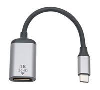 fasient1 Adaptateur USB C vers DisplayPort 4K @ 60Hz 8K @ 60HZ (DP1.4), câble Type-C vers DP pour pour Android et pour système OSX