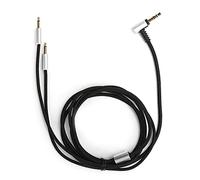 fasient1 Câble de Casque 3,5 Mm à 2,5 Mm, Fil Tressé de Remplacement pour écouteurs, Câble Audio de Réduction du Bruit, pour HD202 HD497 HD447 HD212 Pro EH250 EH350-1,2 M /