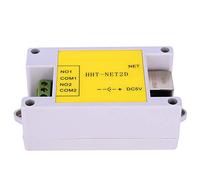 fasient1 Module de Relais de réseau IP DC5V, Module de Relais de réseau Ethernet de contrôle à Distance à Deux canaux HHT-NET2D pour Le contrôle à Domicile Intelligent