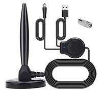 Fasizi Antenne TV avec amplificateur numérique 1080P HDTV 4K intérieur amplifié