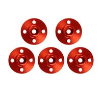 Fasizi Bras Servo 25T, 5 Pièces, Type Rond, Klaxon, Robot, Alliage D'aluminium, CNC, Standard, Métal, Accessoires Servo, Disque De Direction, Rouge