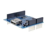 Fasizi Carte De Développement USB Host Shield Pour UNO MEGA 2560 1280 MAX3421 Prise En Charge D'Android ADK Et De La Fonction USB HUB