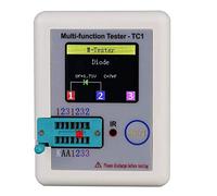 Fasizi Écran coloré de poche multifonction TFT rétroéclairé Transistor LCR-TC1 Testeur pour diode Triode Condensateur Résistance Transistor LW21