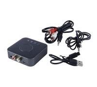 Fasizi Émetteur et récepteur Bluetooth 5.4 2 en 1 - Adaptateur Audio sans Fil HiFi (3,5 mm) pour chaîne stéréo, Voiture, téléviseur, etc.