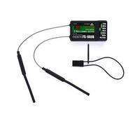 Fasizi FS-iA6B Récepteur 2,4 G 6 canaux avec double antenne compatible avec Flysky i6 FSI6X i10