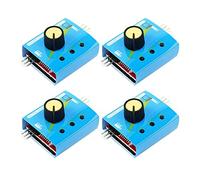 Fasizi Lot de 4 testeurs Servo RC Multi 3 canaux ECS Régulateur de vitesse de cohérence Canaux de puissance CCPM Compteur avec marche arrière - 2 pièces