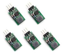 Fasizi Lot de 5 mini blocs régulateur à trois bornes 5 V 1 A au lieu de l'entrée LM7805 5,5 ~ 32 V