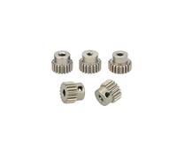 Fasizi Lot de 5 pignons de moteur à pignon 48DP 17T 18T 19T 20T 21T pour voiture télécommandée 1/10 moteur sans balais brossé