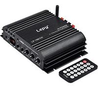 Fasizi LP-168 Plus Bluetooth 2.1 Canal IR 2X 45W 1x 68W Hi-FI Numérique Stéréo Basse Audio USB MP3 MP4 DVD Amplificateur de Voiture avec Alimentation