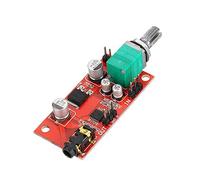 Fasizi MAX4410 Carte d'amplificateur pour casque - Rouge - Solid State - Compatible avec tous les appareils - 0,08 W - Jack 3,5 mm - Alimentation par piles