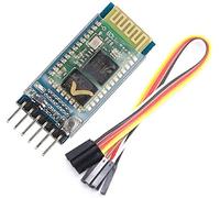 Fasizi Module émetteur-récepteur Bluetooth sans fil 6 broches Slave and Master RS232 pour Arduino
