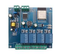Fasizi Module Relais 4 Canaux ESP32 Avec Carte De Développement IoT Wi-Fi/Bluetooth AC220 V/DC5-30 V ESP32-WROOM-32E, Carte Programmable Pour Projets Électroniques De Domotique Intelligente