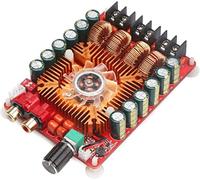 Fasizi TDA7498E 2x160W Double Audio Conseil Amplificateur Channel, Support BTL Mode 1X220W Single Channel, DC 24V stéréo numérique Power Amp Module pour véhicules de Computer Speaker DIY
