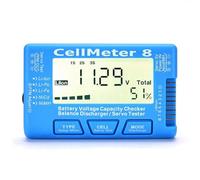 Fasizi Testeur de capacité de Batterie RC numérique avec écran LCD rétroéclairé pour Batterie LiPo Life Li-ION NiMH Nicd