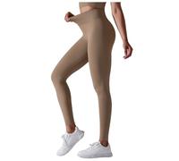FASLOLSDP Legging de yoga pour femme - Taille haute - Push Up - Avec contrôle du ventre - Opaque - Pantalon de fitness - Pantalon de compression - Pantalon de sport - Pantalon de sport - Pantalon de