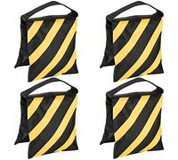 Fasmov Lot de 4 Sacs de Sable Robustes pour Supports d'éclairage, Support de Perche, trépied, trépied