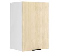 Fasola meuble haut de cuisine 40 cm 1 porteReproduction chêne, blanc.