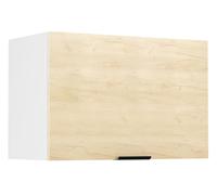 Fasola meuble haut de cuisine , pour capot 60 cm 1 porteReproduction chêne, blanc.
