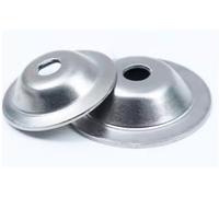 FASOLI Coupe de Pied réglable en Forme de Corne, Joint en Acier Inoxydable 304, rondelle de Bol Convexe Concave M4 /M5/ M6 10 pièces (Size : M5-20)