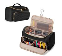 Fasrom Sac de Rangement de Voyage Compatible avec Styler Dyson Airwrap et Le Système Shark FlexStyle Air, Sac de Rangement pour Le Styler Airwrap et Accessoires de Coiffure, Noir