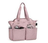 Fasrom Sac d'infirmière pour les infirmières de travail avec compartiment pour ordinateur portable pour les étudiants en soins infirmiers ou les médecins, Rose